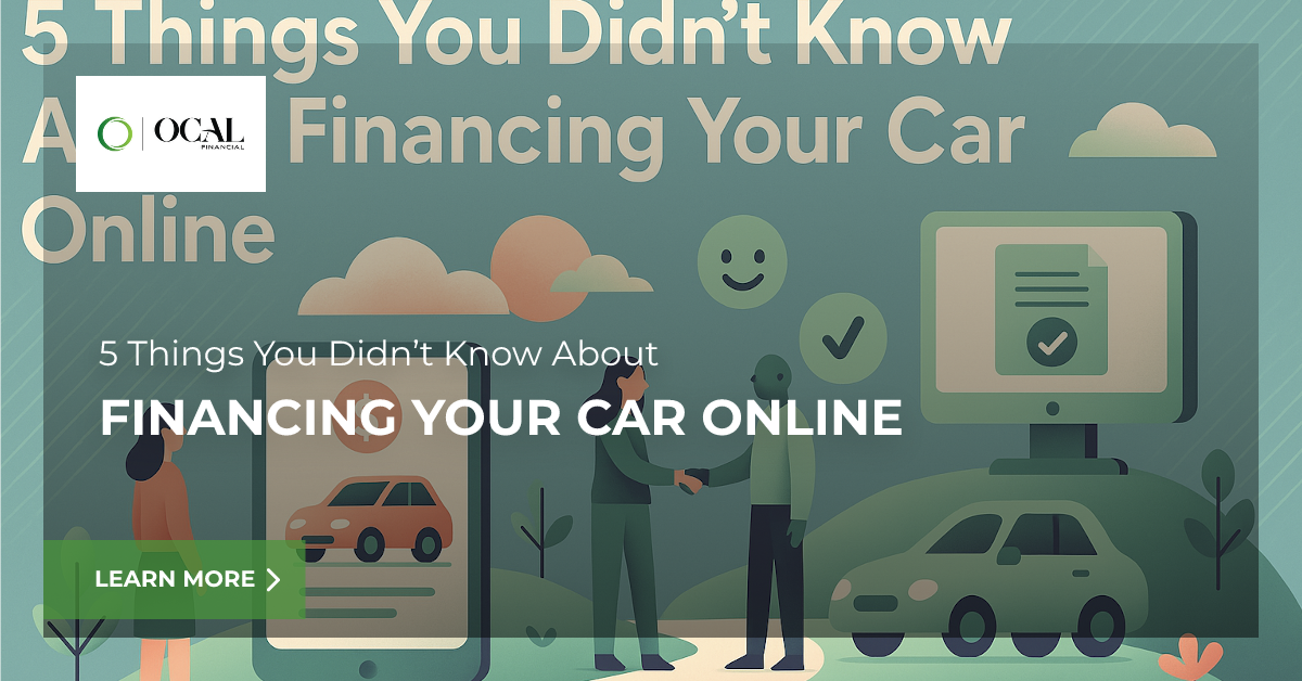 5 Things You Didn't Know About Financing a Car Online