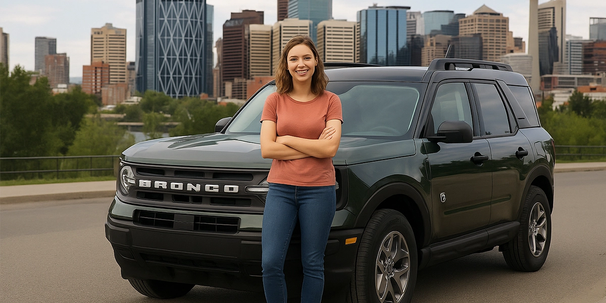 Emily from Calgary and Her Bronco Sport
